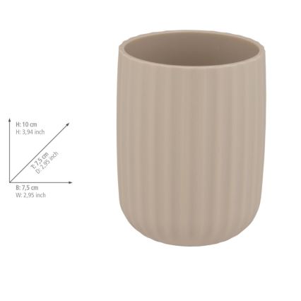 WENKO 25183100 - Купичка AGROPOLI 7,5x10 см, бежова