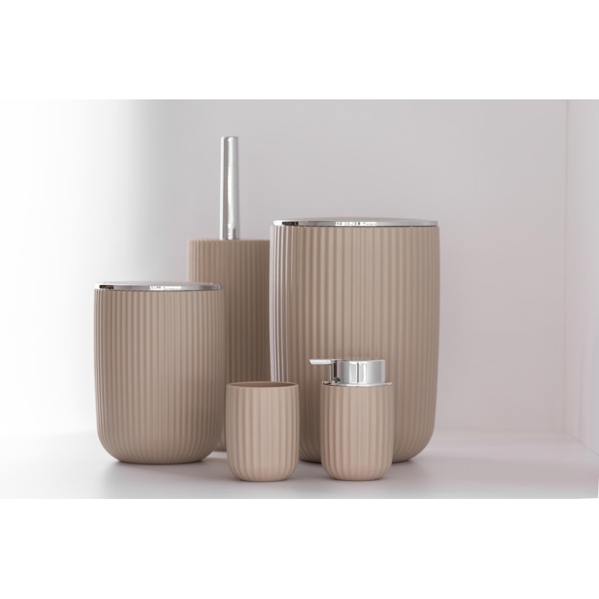 WENKO 25185100 - четка за WC AGROPOLI 10x36,5 cm бежова