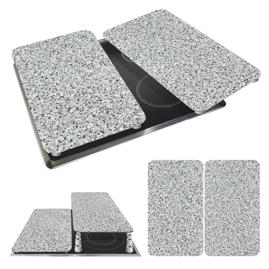 WENKO 2521120500-Капак за плот ABDECKPLATTE - НЕУТРАЛЕН 30x52 cm гранит/многоцветен