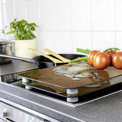 WENKO 2521280100 - Покритие за плот 52x30 cm пъстроцветно/сиво/прозрачно