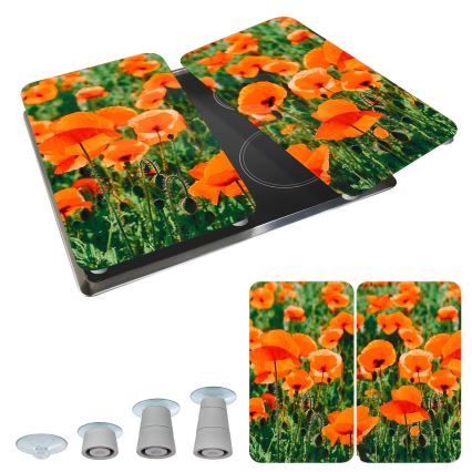 WENKO 2521434500-Покривна плоча - ЦВЕТЕ/РАСТЕНИЕ 30x52 см пъстроцветна