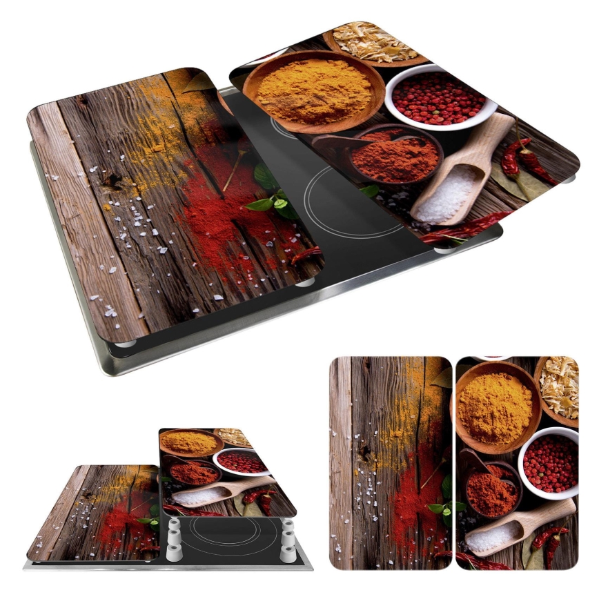 WENKO 2521467100 - Калъф за дъска 30x52 см многоцветен/сив/прозрачен