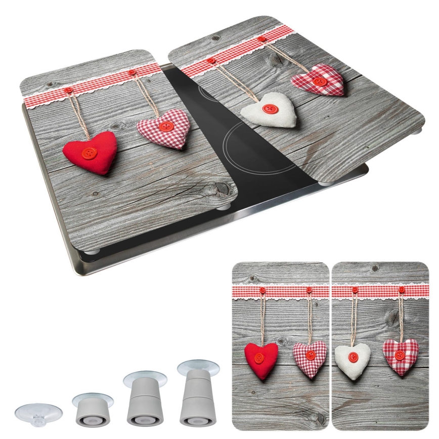 WENKO 2521481100 - Капак 30x52 cm многоцветен/сив/прозрачен