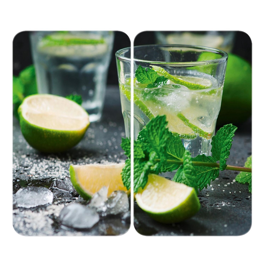 WENKO 2521482100 - Капак за печка 52x30 cm многоцветен/сив/прозрачен