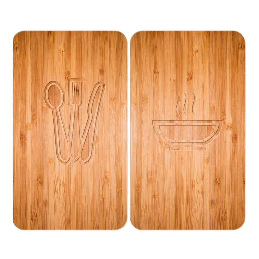 WENKO 2521497100 - Капак за печка 52x30 cm многоцветен/сив/прозрачен