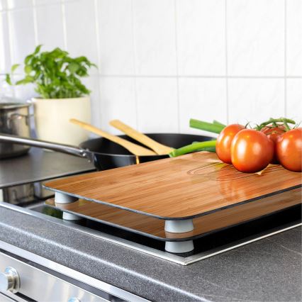 WENKO 2521497100 - Капак за печка 52x30 cm многоцветен/сив/прозрачен