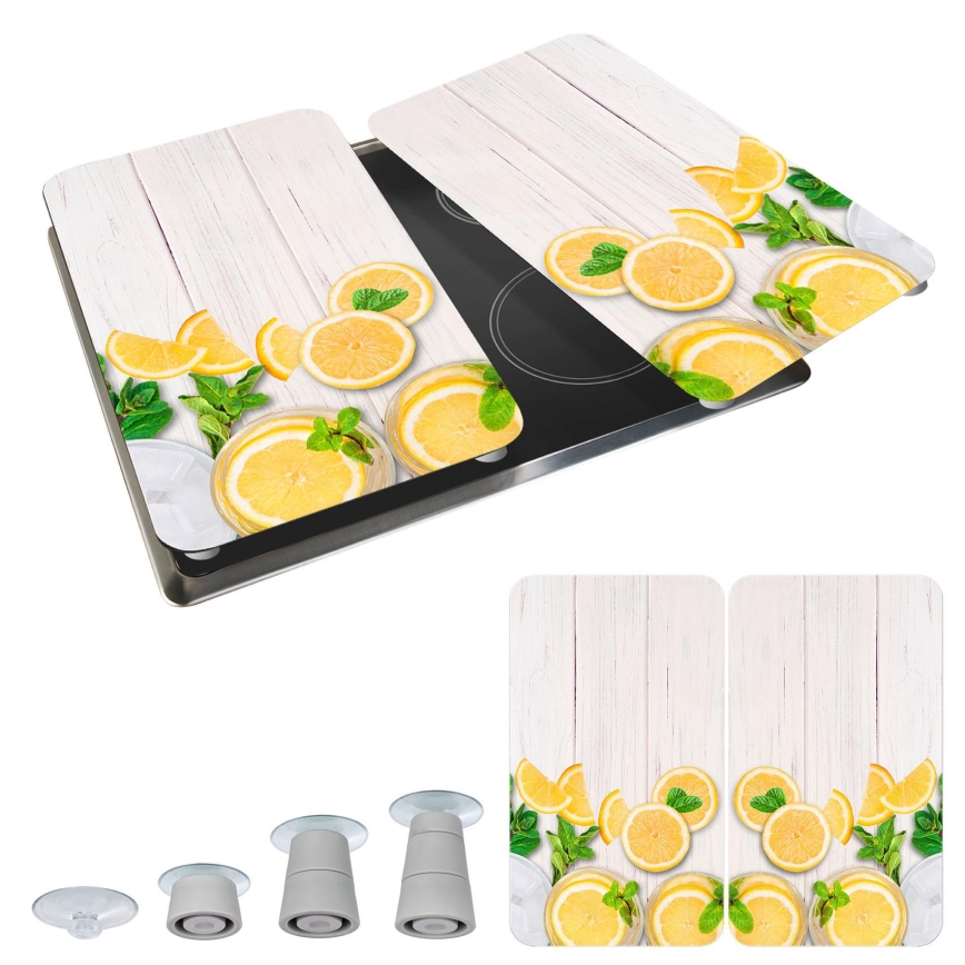 WENKO 2521512500 - Капак ABDECKPLATTE - ЗА ХРАНИТЕЛНИ ПРОДУКТИ 30x52 cm пъстроцветен