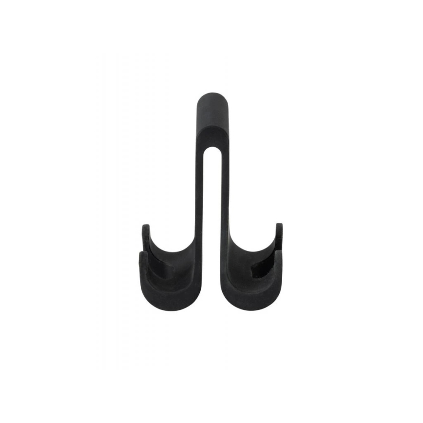 WENKO 25229100-Закачалка VERNA DUO 5x9,5 cm черна
