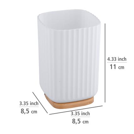 WENKO 25293100 - Чаша ROTELLO 8,5x11 см бяла/кафява