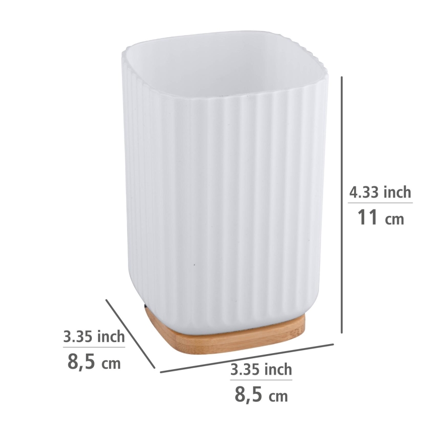 WENKO 25293100 - Чаша ROTELLO 8,5x11 см бяла/кафява