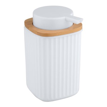 WENKO 25294100 - Дозатор за течен сапун ROTELLO 8,9x12,7 cm бял/кафяв