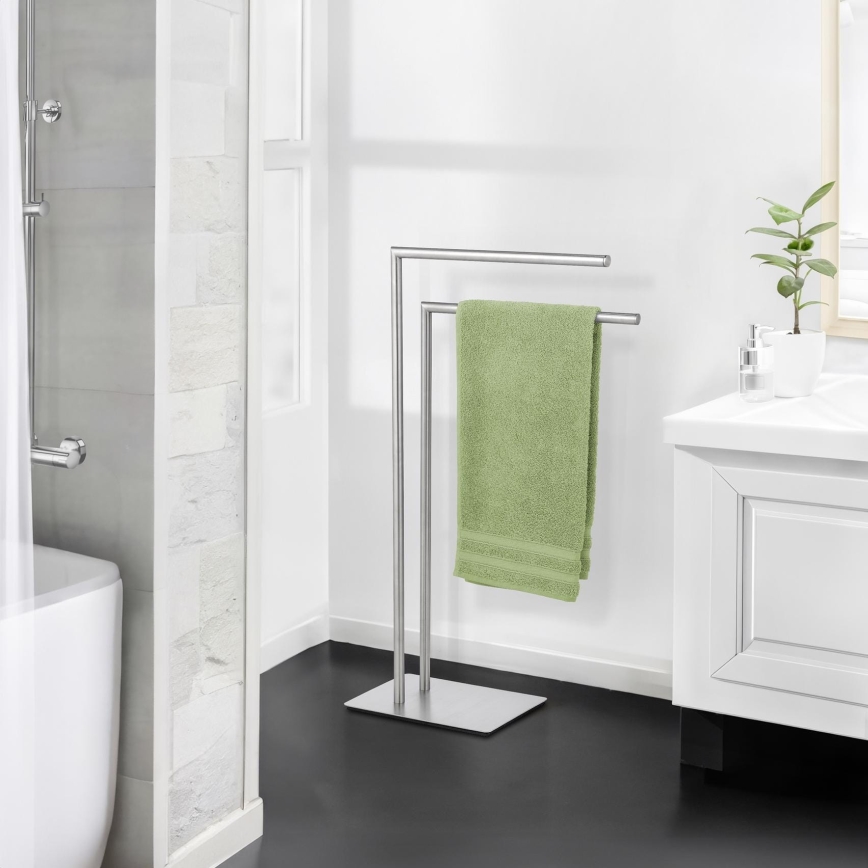 WENKO 25379100 - Стойка за кърпи RECCO 48x80,5 cm сатен