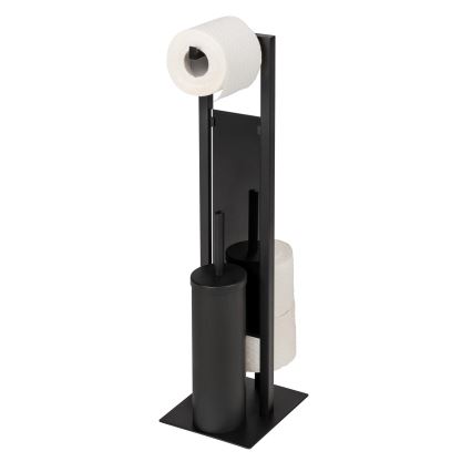 WENKO 25400100 - четка за WC RIVALTA 18x70 см черна