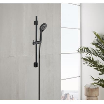 WENKO 25453100 - Комплект за душ WATERSAVING SYSTEM 70 см черен