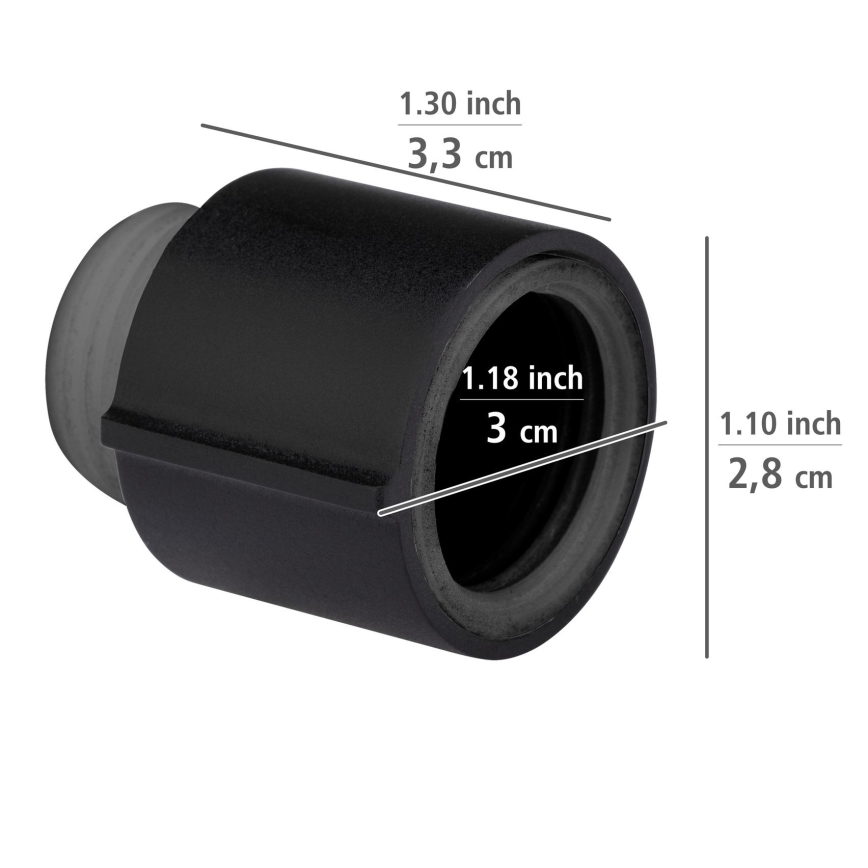 WENKO 25481100 – Регулатор за WATERSAVING SYSTEM, 12,7 мм, черен