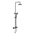 WENKO 25484100 - Душ система WATERSAVING SYSTEM 12x120 cm черна