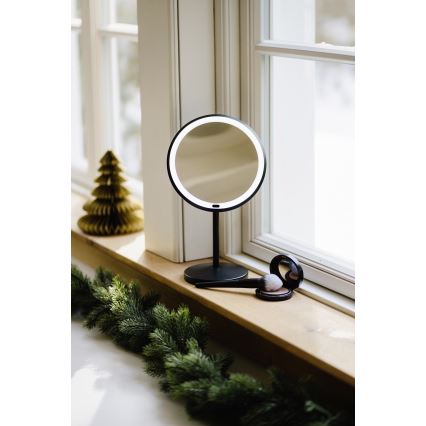 WENKO 25523100 - Огледало ONNO 20x34 cm черно