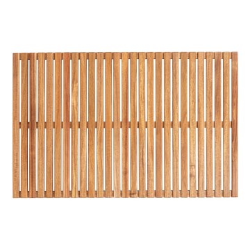 WENKO 25578100 - Изтривалка ACACIA 55x85 cm кафява