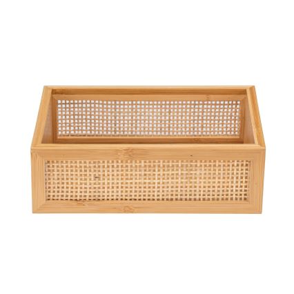 WENKO 25602100 - Сапунерка за вана ALLEGRE 22x15 cm кафява