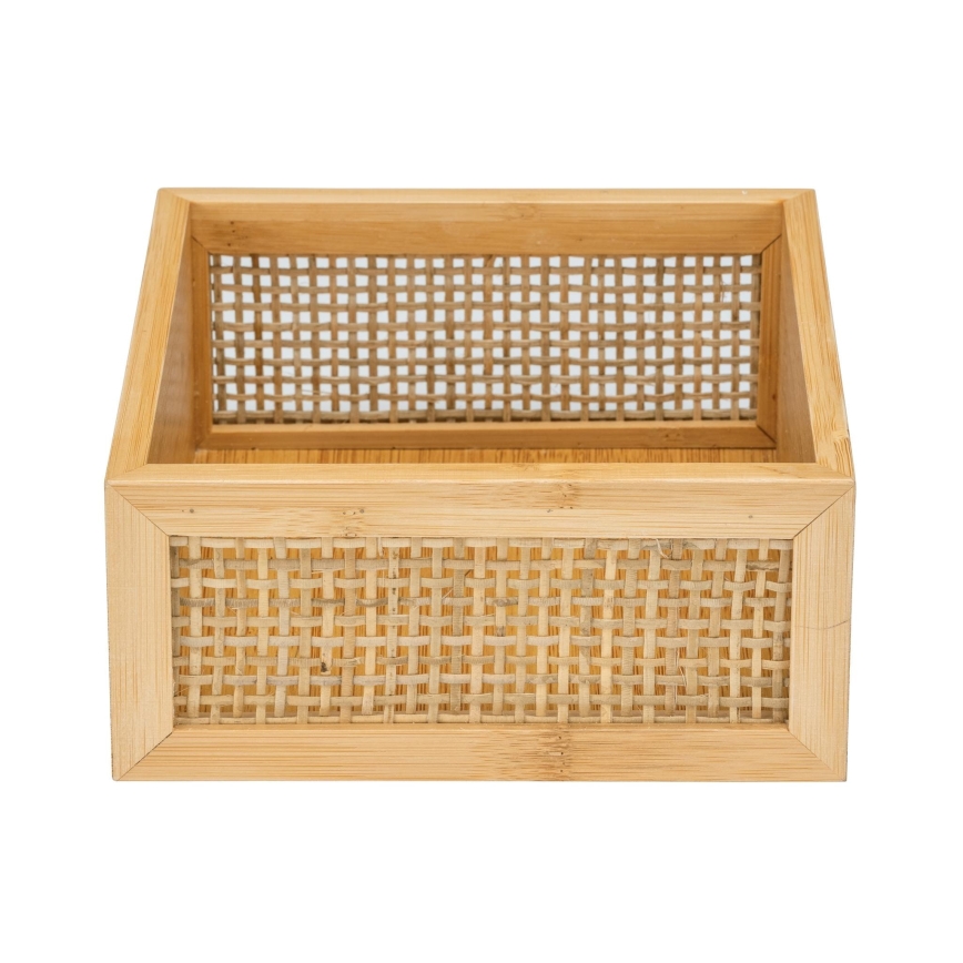 WENKO 25602100 - Сапунерка за вана ALLEGRE 22x15 cm кафява