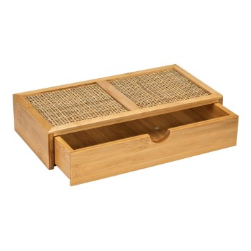 WENKO 25603100 – Органайзер ALLEGRE 28x14 cm кафяв
