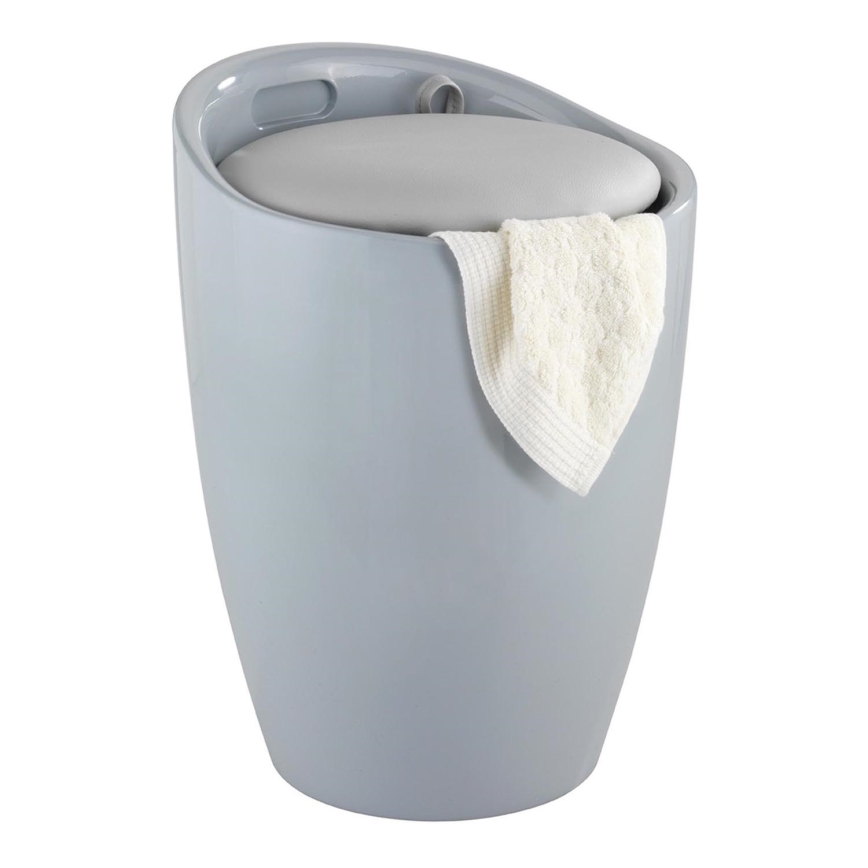 WENKO 25625100 - Табуретка CANDY 36x50,5 cm сива/черна