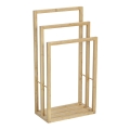 WENKO 25629100 - Стойка за кърпи BAMBUSA 42,5x82 cm кафява
