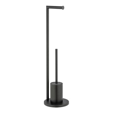 WENKO 25675100 - комплект за тоалетна FERLA 18x69,5 cm черен