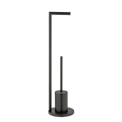 WENKO 25675100 - комплект за тоалетна FERLA 18x69,5 cm черен