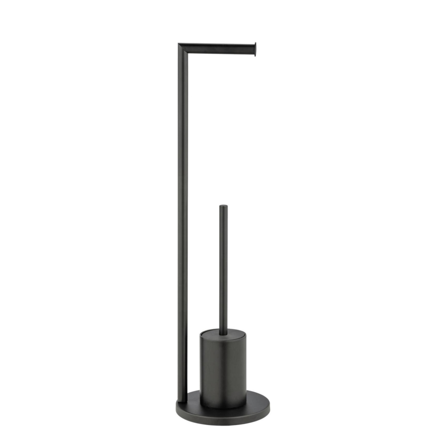 WENKO 25675100 - комплект за тоалетна FERLA 18x69,5 cm черен