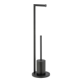 WENKO 25675100 - комплект за тоалетна FERLA 18x69,5 cm черен