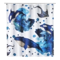 WENKO 25749100 - Завеса за душ AQUARIS 180x200 cm пъстроцветна