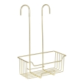 WENKO 25937100 - Кош за душ MILO 25x36 cm неръждаема стомана/златист/прозрачен