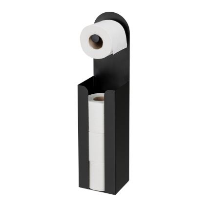 WENKO 26059100 - Държач за ролки AGIRA 12x54 cm черен