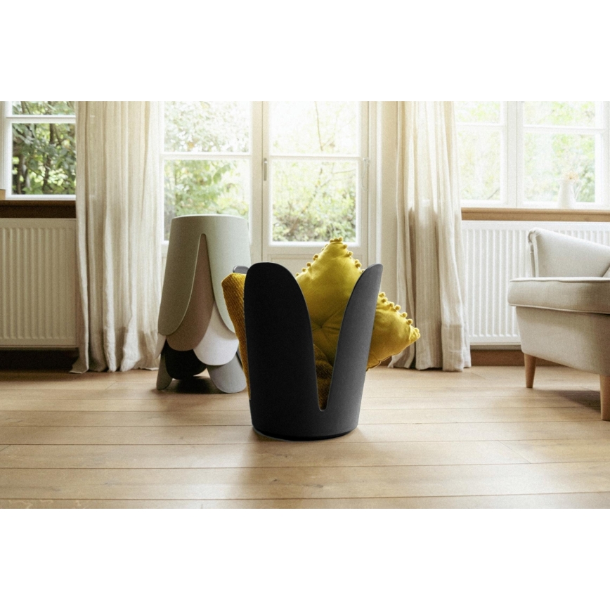 WENKO 26087100 - Столче COMISO 44,5x46 cm черно