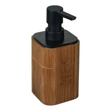 WENKO 26102100 - Дозатор за течен сапун SERRO 7,5x16,5 см кафяв/черен