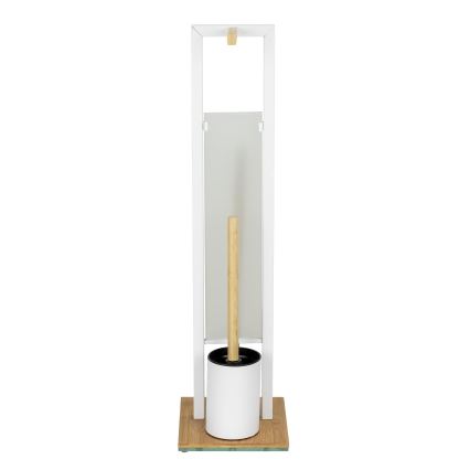 WENKO 26214100 - комплект за WC RIVALTA 18x70 cm кафяв/бял