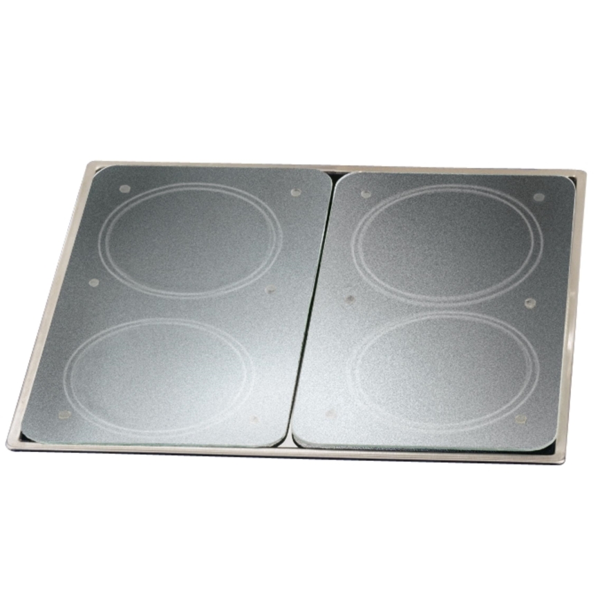 WENKO 2712663100 - Покривна плоча 30x52 см прозрачна/сива