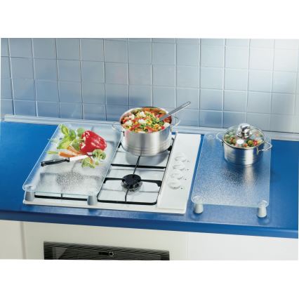 WENKO 2712663100 - Покривна плоча 30x52 см прозрачна/сива