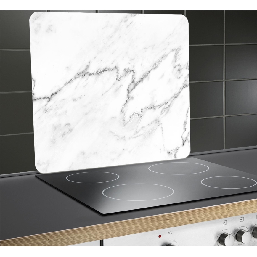 WENKO 2712929500 - Дъска ABDECKPLATTE - НЕУТРАЛНА 56x50 см пъстроцветна/прозрачна