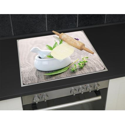 WENKO 2712940500 - Покривна плоча ABDECKPLATTE - за хранителни продукти 56x50 cm многоцветна/прозрачна