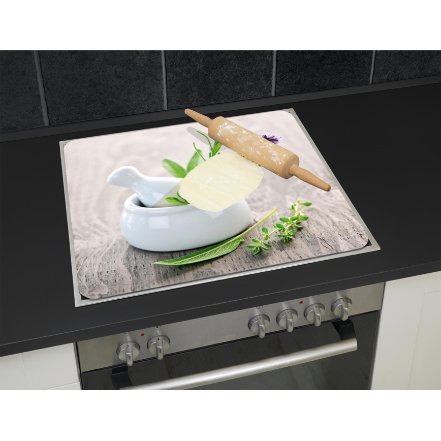 WENKO 2712940500 - Покривна плоча ABDECKPLATTE - за хранителни продукти 56x50 cm многоцветна/прозрачна