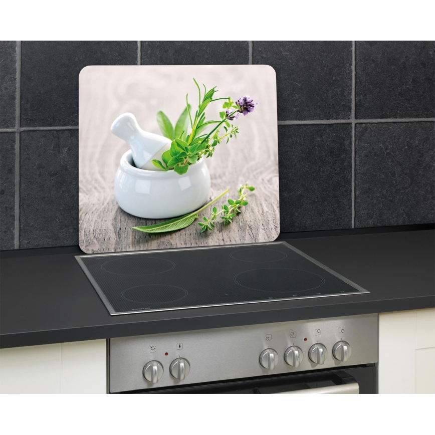 WENKO 2712940500 - Покривна плоча ABDECKPLATTE - за хранителни продукти 56x50 cm многоцветна/прозрачна