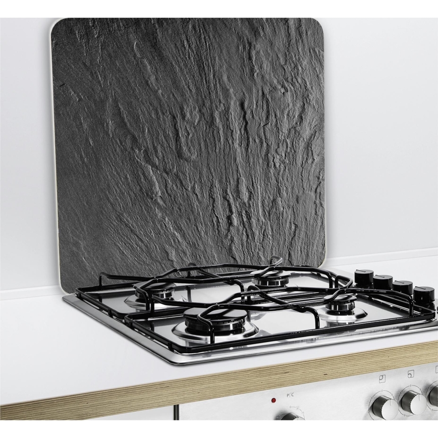 WENKO 2712984500 - Покривна плоча ABDECKPLATTE - NEUTRAL 56x50 cm черна/прозрачна