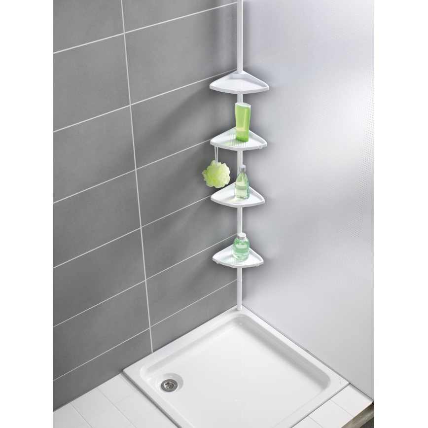 WENKO 3201010100 - Ъглов елемент COMPACT 26x195 cm бял