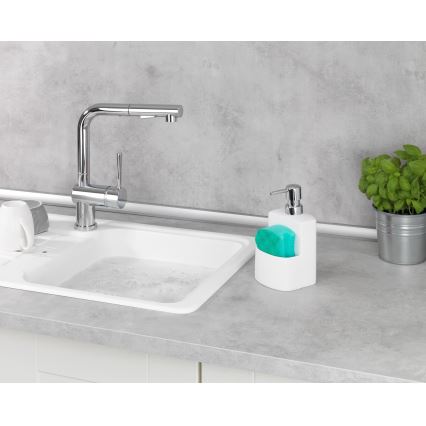 WENKO 3620115100 - Дозатор за течен сапун FESTIVAL 10x18 cm бял