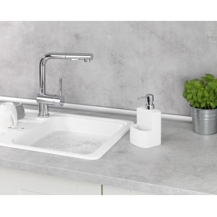 WENKO 3620115100 - Дозатор за течен сапун FESTIVAL 10x18 cm бял