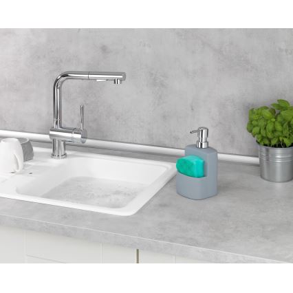 WENKO 3620116100 - Дозатор за сапун FESTIVAL 10x18 см сив