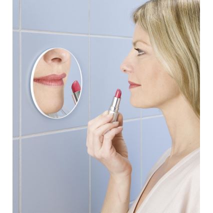 WENKO 3660010100 - Козметично огледало 12x12 см с лъскаво хромирано покритие
