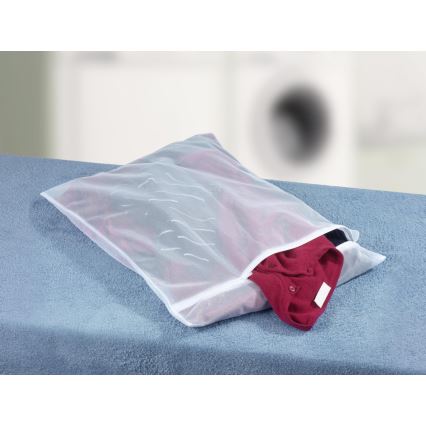 WENKO 3751700100 - Мрежа за пране JUMBO 50x70 см бяла